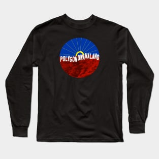 King Gizzard and the Lizard Wizard Polygondwanaland Hollywood sign Long Sleeve T-Shirt